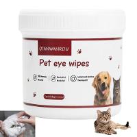Lenço Umedecido Gato Cao Cachorro Pet Limpeza Olhos Cuidado Seguro Suave Hipoalergenico Animal De Estimaçao - 1