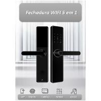 Fechadura Digital Eletronica Biometrica Wifi App Celular Portao Porta Senha Chave Cartao Rt Segurança Residencia Casa - 2