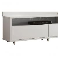 Rack Com Painel Aspen 2.2 Branco - Moveisaqui - 5