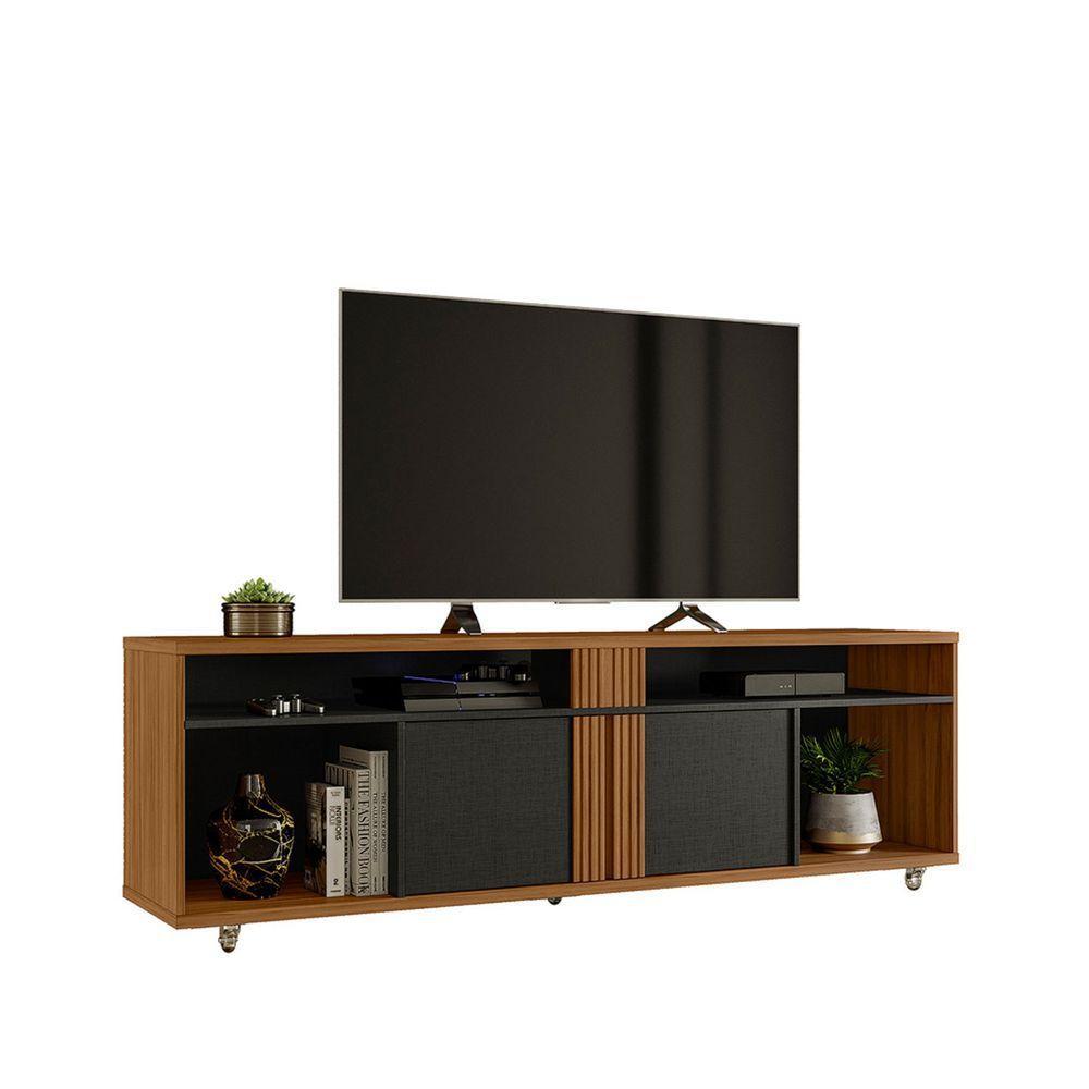 Rack Bancada Nt 1290 Freijó Com Preto - Notável - 1