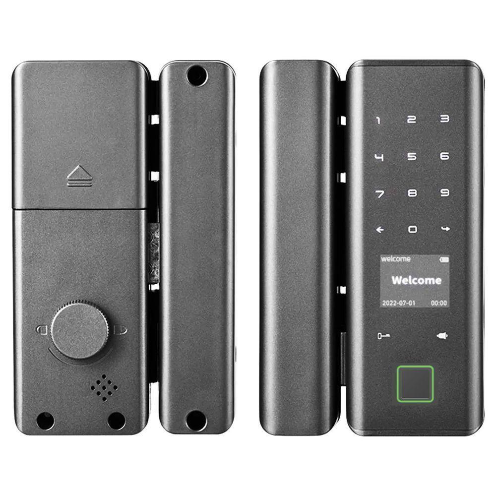 Fechadura Digital Eletronica Porta Inteligente Bluetooth App Celular Biometria Senha Cartao Rf Residencia Casa - 6
