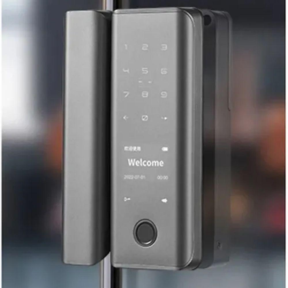 Fechadura Digital Eletronica Porta Inteligente Bluetooth App Celular Biometria Senha Cartao Rf Residencia Casa - 7