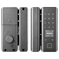 Fechadura Digital Eletronica Porta Inteligente Bluetooth App Celular Biometria Senha Cartao Rf Residencia Casa - 6