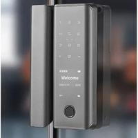 Fechadura Digital Eletronica Porta Inteligente Bluetooth App Celular Biometria Senha Cartao Rf Residencia Casa - 7