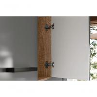 Cozinha Suspensa 07 Portas 02 Gavetas Carvalho Rústico Com Chumbo Juliete - Nicioli - 7