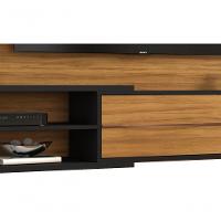 Painel Para Tv Nt 1115 Freijó Com Preto - Notável