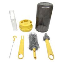 Kit Escova De Limpeza 4 Em 1 Mamadeira Garrafa Copo Bebe Criança Higiene Limpeza Bolsa Passeio Viagem - 2