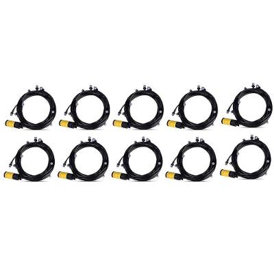 Mangueira Nevoa Climatizadora Uni Sistema Irrigacao 10 Metros Kit 10 Uni Jardim Grama Quintal Plantas