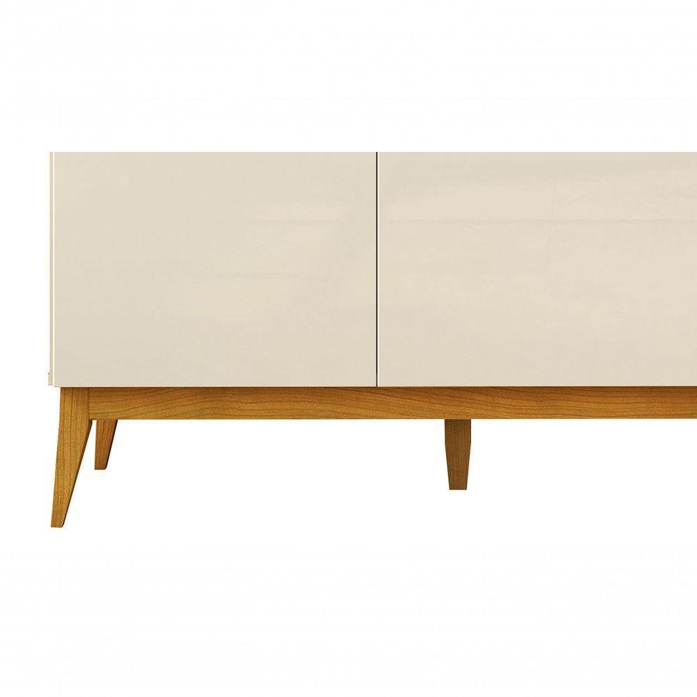Buffet Aparador Magnum Off White Com Cedro - Edn Móveis - 3
