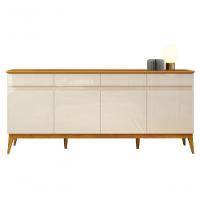 Buffet Aparador Magnum Off White Com Cedro - Edn Móveis - 1
