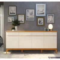 Buffet Aparador Magnum Off White Com Cedro - Edn Móveis - 2