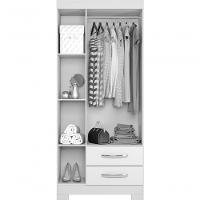 Guarda-roupa 3 Portas Nt 5000 Freijó Com Off White - Notável - 5