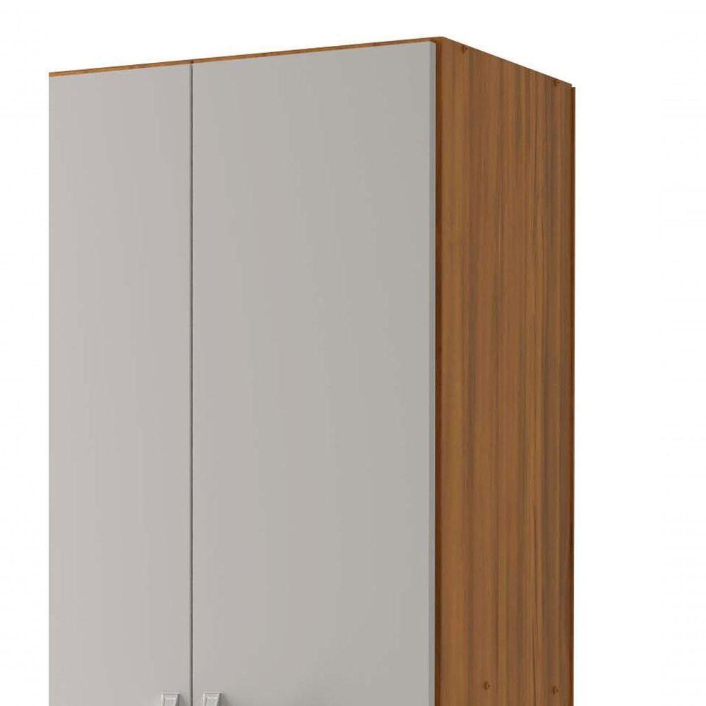 Armário Multiuso Nt 4020 Freijó Com Off White - Notável - 4