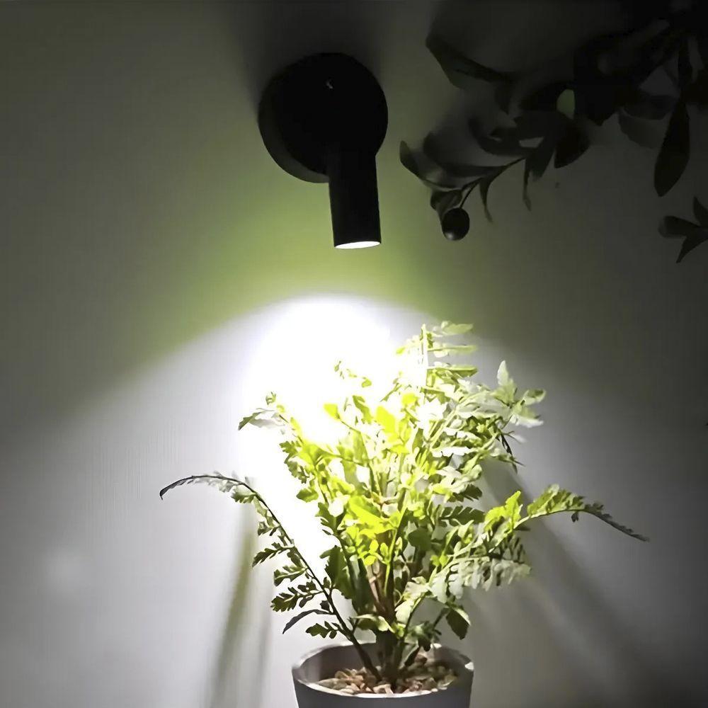 Lumianria Arandela Mesa Parede Touch 3 Tons Ajsutaveis Iluminaçao Decoraçao Recarregavel Portatil Sala Casa Quarto - 10