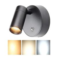 Lumianria Arandela Mesa Parede Touch 3 Tons Ajsutaveis Iluminaçao Decoraçao Recarregavel Portatil Sala Casa Quarto - 3