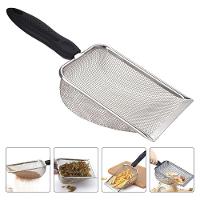 Pa Higienica Cata Coco Fezes Gato Cachorro Cao Pet Animais Aço Inox Limpeza Caixa Areia Bichinhos Estimaçao - 9