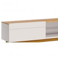 Rack Classic 2g 2.2 Off White Com Nature - Imcal Móveis - 3