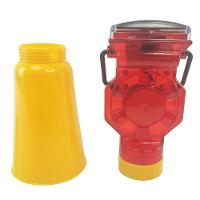 Sinalizador Solar Viario Kit 15 Uni Obra Estrada Rodovia Transito Construçao Reparo Acidente Segurança - 3