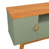 Rack Sirius 0.9 2 Portas Portas Para Tv Até 32 Polegadas Alecrim Com Cinamomo