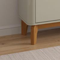 Rack Estante Flip 1.6 4 Portas Para Tvs Até 60 Polegadas Off White Com Camaru - 3