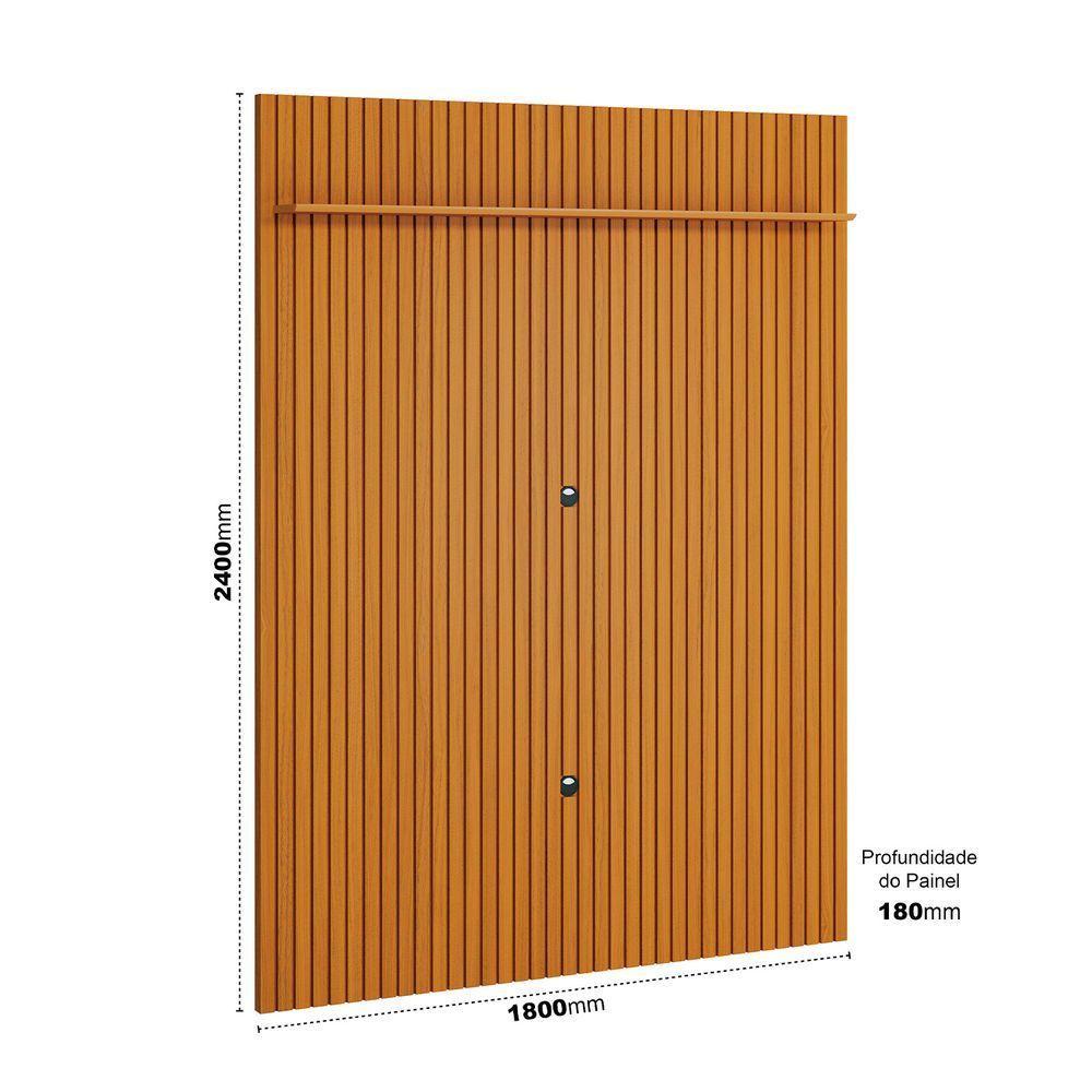 Painel Arbo 1.80 Cedro Ripado - 6