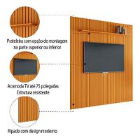 Painel Arbo 1.80 Cedro Ripado