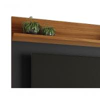 Painel Para Tv Nt 1185 Preto Com Freijó - Notável - 3