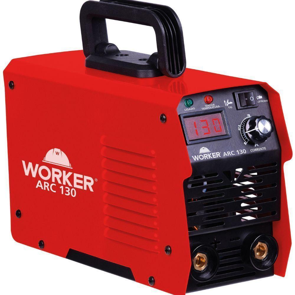 Kit Inversor Arc130 Tig Com Mascara Bivolt Worker - 1