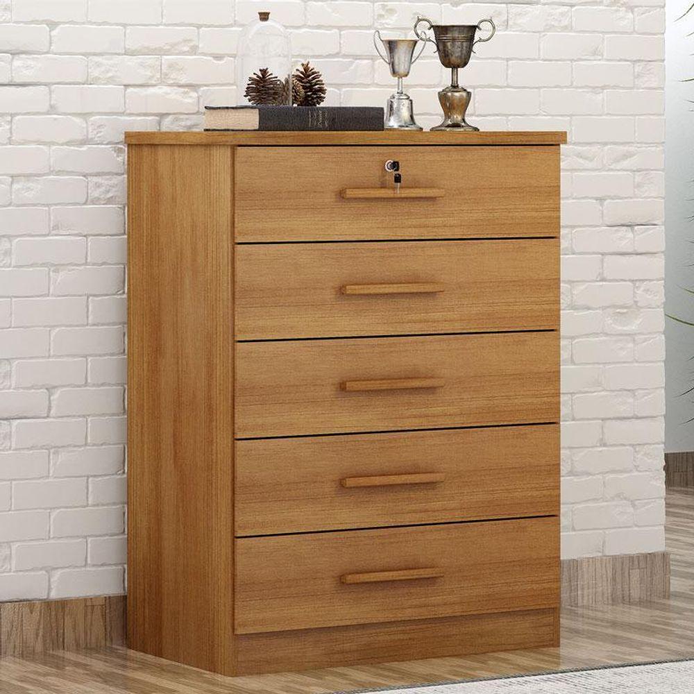 Guarda Roupa Casal Palazzo Com Espelho E Gaveteiro Suiça Cumaru 23 - Novo Horizonte - 9