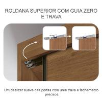 Guarda Roupa Casal Palazzo Com Espelho E Gaveteiro Suiça Cumaru 23 - Novo Horizonte - 7