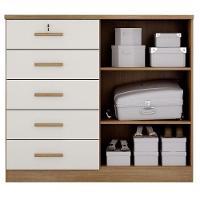 Cômoda Sapateira Ambiente Seul Cumaru 25 Fendi - Novo Horizonte - 3