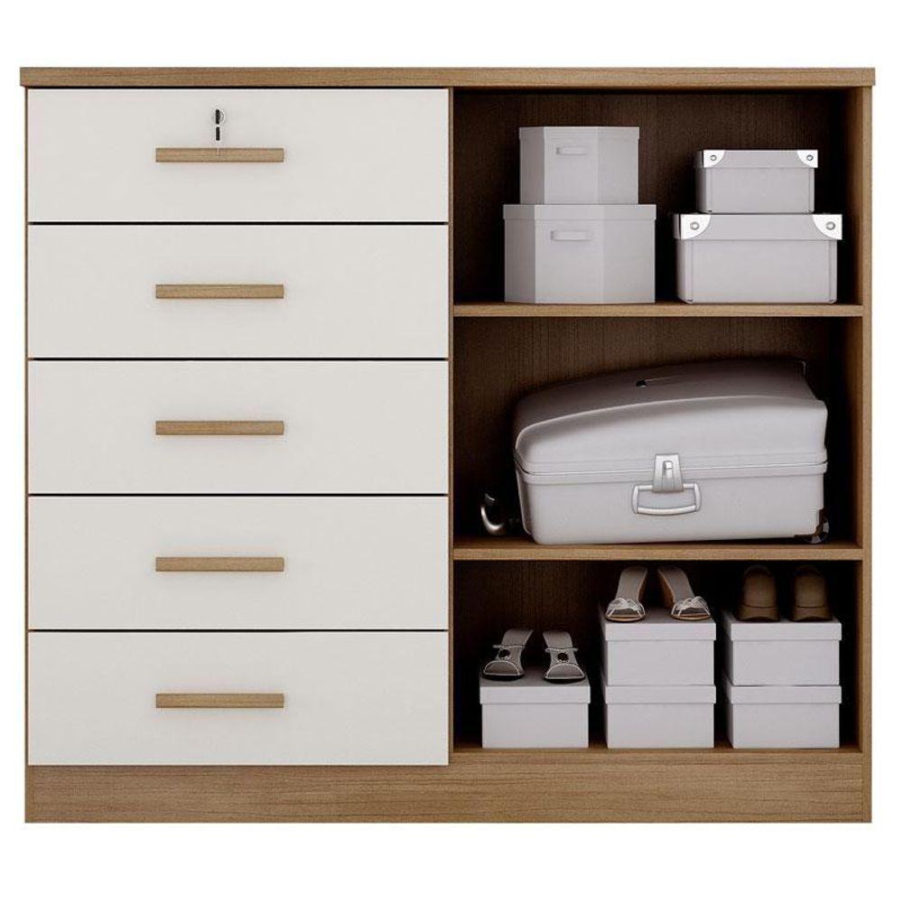 Cômoda Sapateira Seul Cumaru 25 Fendi - Novo Horizonte - 3