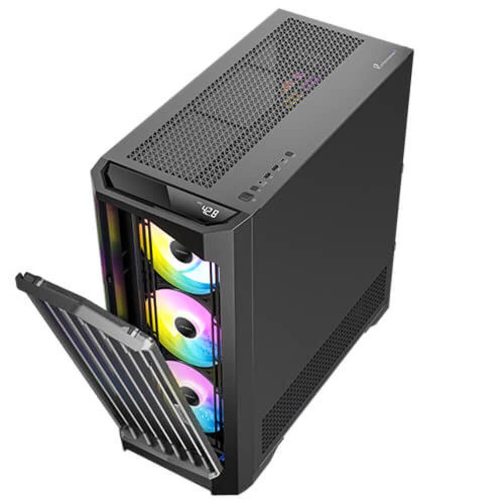 Gabinete Gamer Antec Perfor. 1 Ft Argb Lateral De Vidro Temperado 4mm E-atx-atx-micro-atx-itx 3 - 6