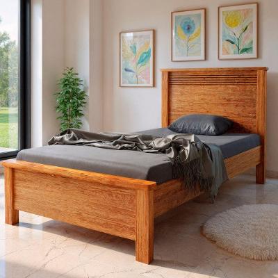 Cama De Solteiro New Plus Em Mdf Bom Pastor Naturale