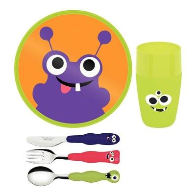 Jogo Infantil Tramontina Lirous 5 Peças Colorido