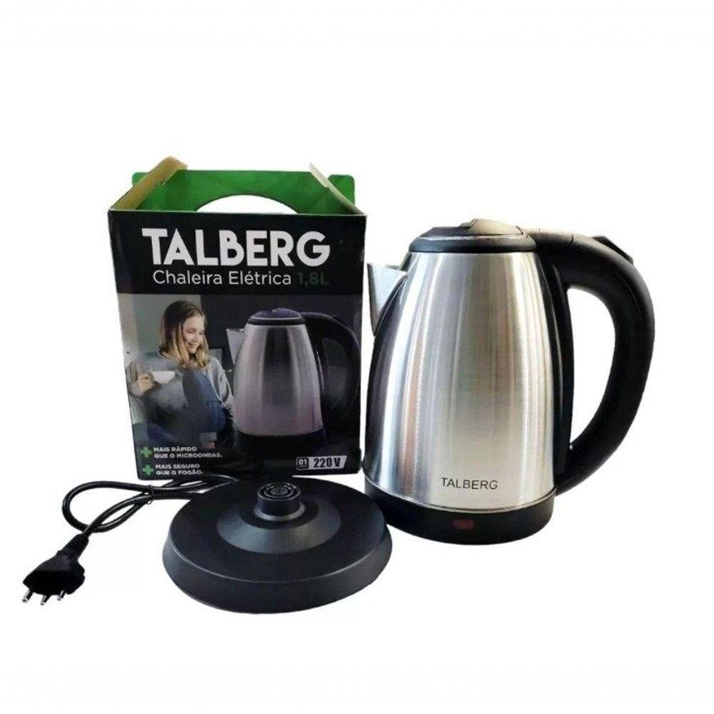 Chaleira Elétrica Inox 1.8 L 220v - Talberg - 2