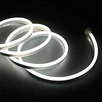Fita Led Mangueira Neon 5 Mts Iluminação Flexível Corte 2.5 Cm - Branco Frio - 2