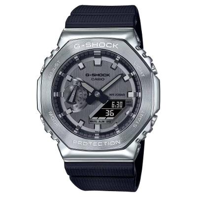 Relógio Casio G-shock Gm-2100-1adr Metal Covered