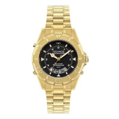 Relógio Technos Skydiver Wt2050afn/1p Dourado Masculino