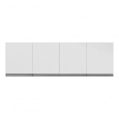 Ajl Armário Gabinete Multiuso P/cozinha Andreia 160cm Cor Preto