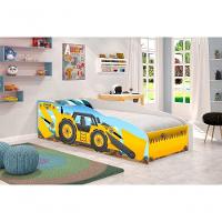 Cama Juvenil Escavadeira Com Colchão - 2