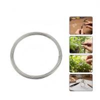 Rolo Arame Galvanizado N°22 Fio Cerca Liso Fino 1kg 325m Zincado Bijuteria Artesanato Casa Flexível - 1