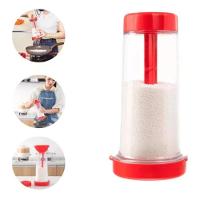 Tapioqueira Polvilhador Dispenser Farinha Goma Peneira Armazena Máquina Biju Tapioca Temperos Manual - 7