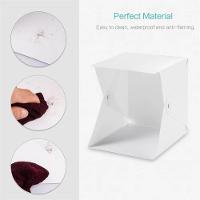 Mini Estúdio Fotográfico Led Portátil Cabine Fotografia E-commerce Iluminação 2 Fundos Box Completo Tenda Fotográfica Us - 3