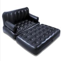 Sofá Cama Casal Inflável 5 Em 1 Multifuncional Poltrona Dupla 300kg Reclinável Sala Quarto Viagem - 8