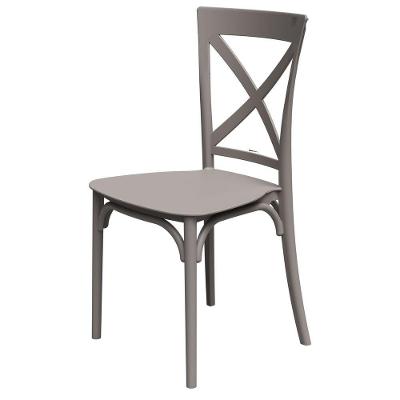 Cadeira Jardim-varanda Robust Cross De Polipropileno – Tk Nude