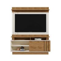 Estante Painel Home Para Tv 55" Goiás Off White/amêndoa- Mabe Magazine - 2