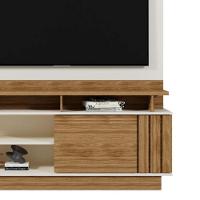 Estante Painel Home Para Tv 55" Goiás Off White/amêndoa- Mabe Magazine - 3