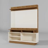 Estante Painel Home Para Tv 55" Goiás Off White/amêndoa- Mabe Magazine - 5