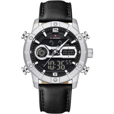 Relógio Digital Masculino Multifuncional Luminoso Esportivo à Prova Dágua Prata